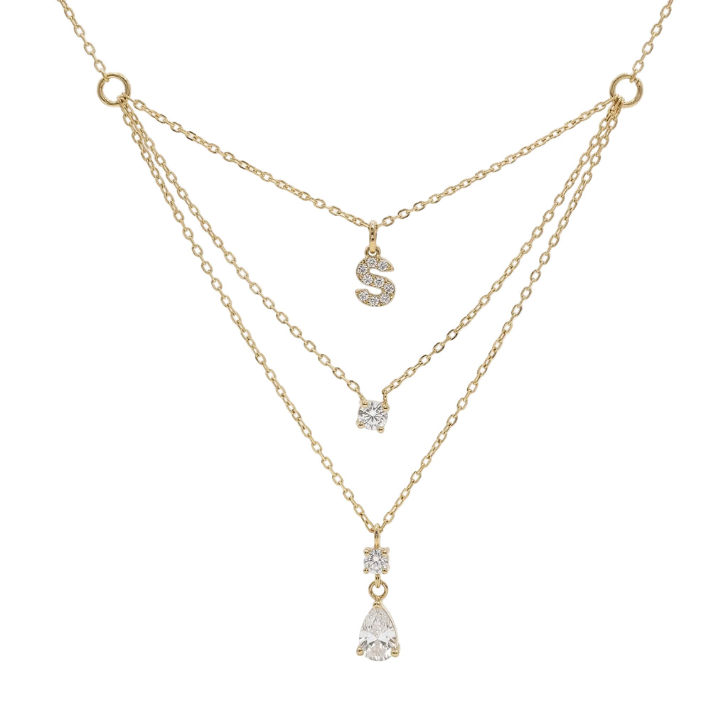 Collier initiale minel