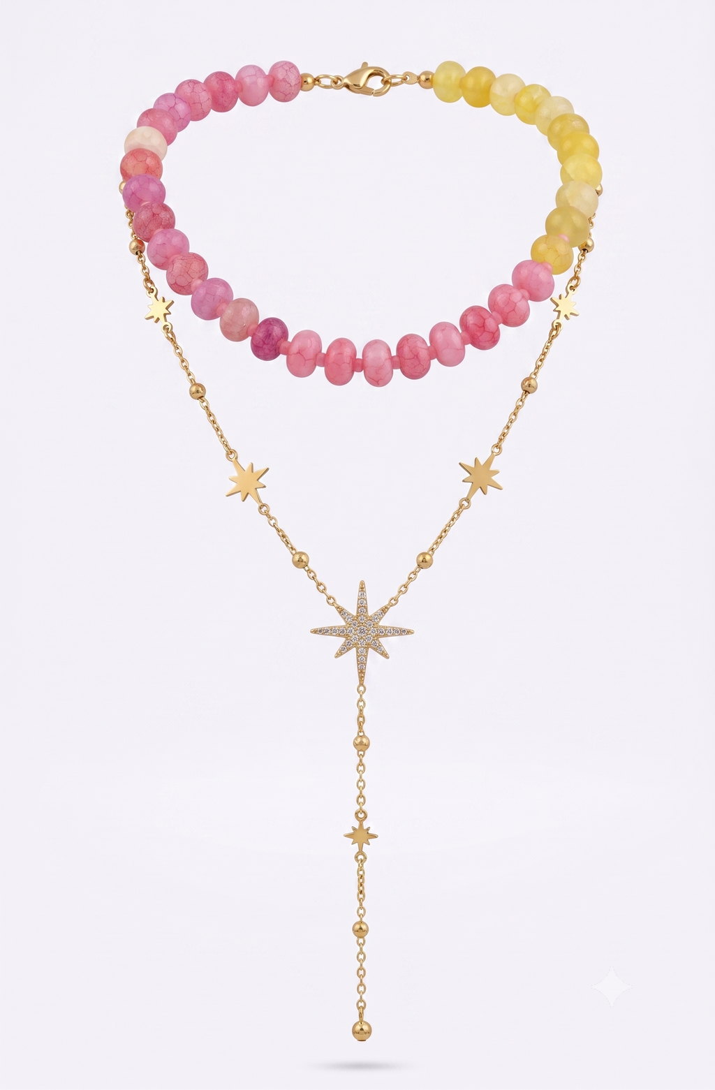 Collier ensemble Glow