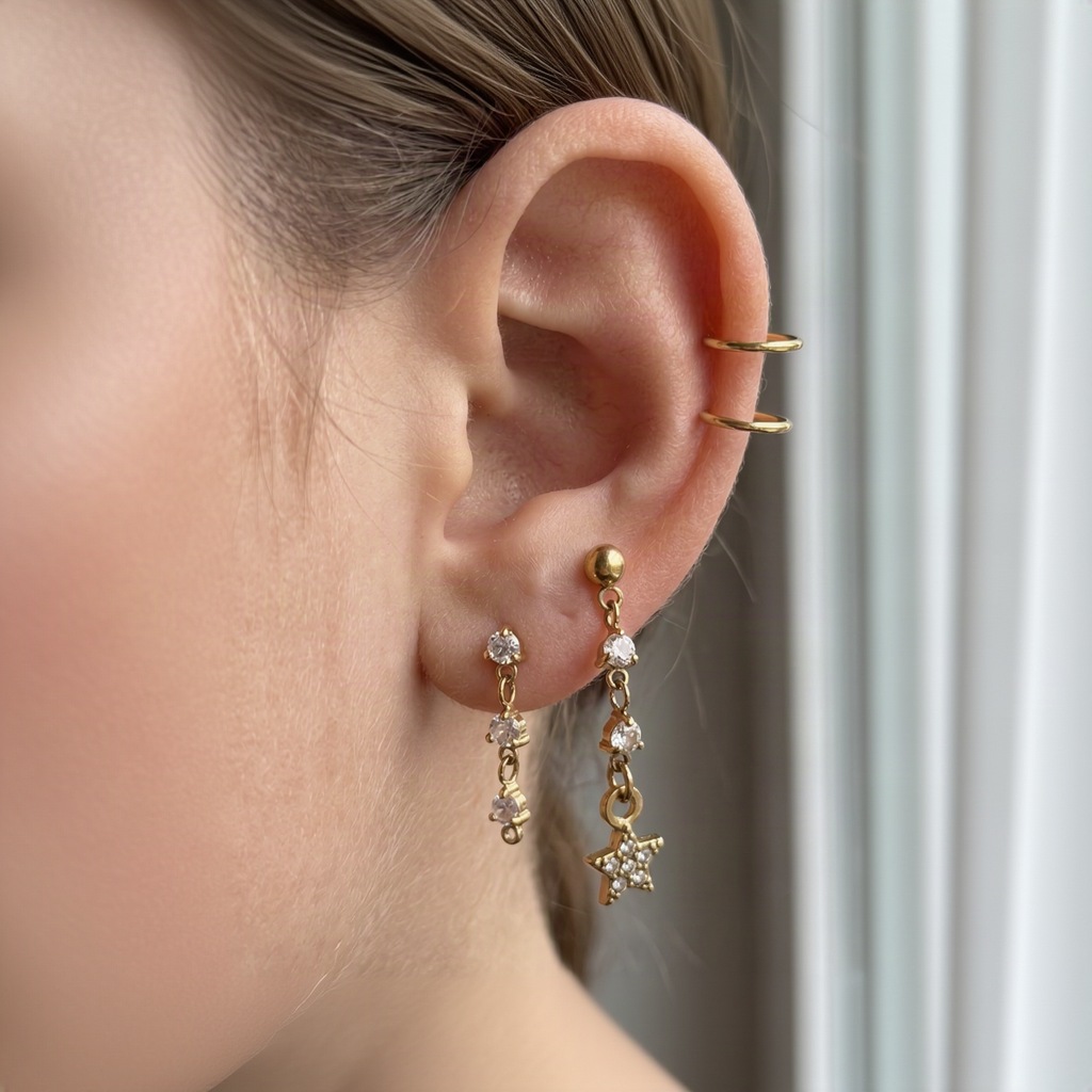 Ensemble Boucles d'oreilles Yazi