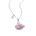 Collier initiale SWAN-Rose