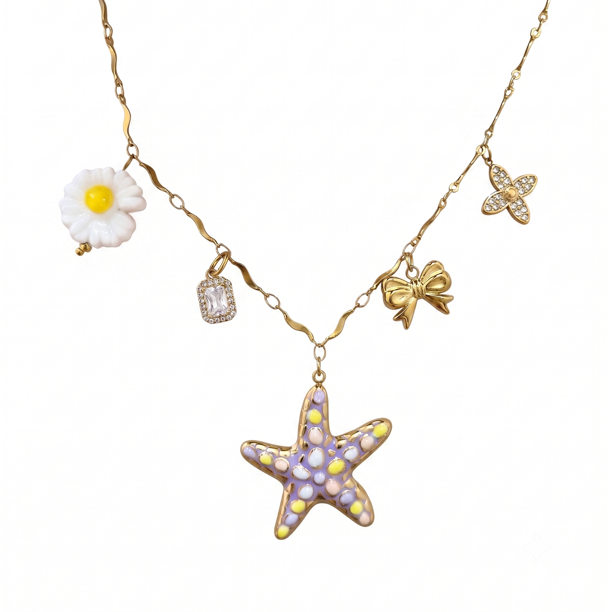 Collier Celestial Purple
