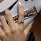 Bague Aqua Blue