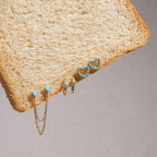 Ensemble Boucles d'oreilles TURQUOISE