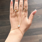 Chaine de main MILKY-doré