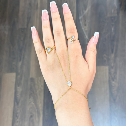 Chaine de main MILKY-doré