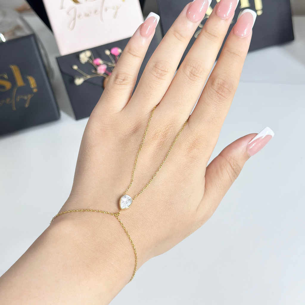 Chaine de main MILKY-doré