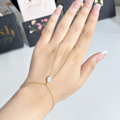 Chaine de main MILKY-doré