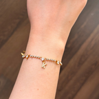 Gourmette initiale HEART