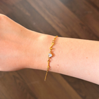 Gourmette initiale DUO-LOVE