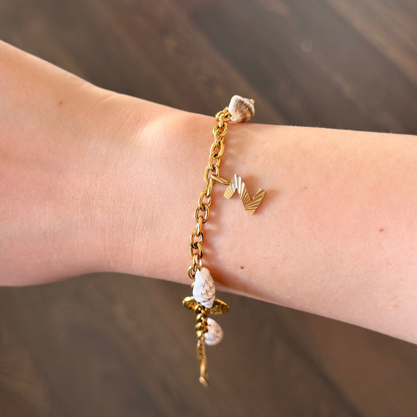 Gourmette initiale SUMMER