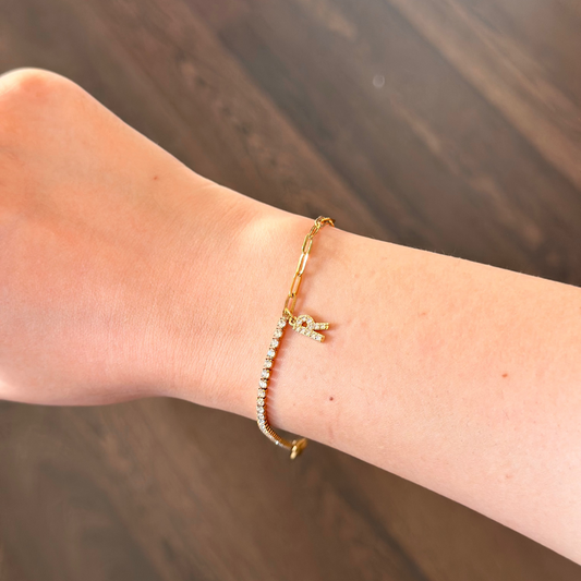 Gourmette initiale Mix