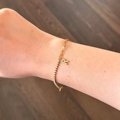 Gourmette initiale Mix