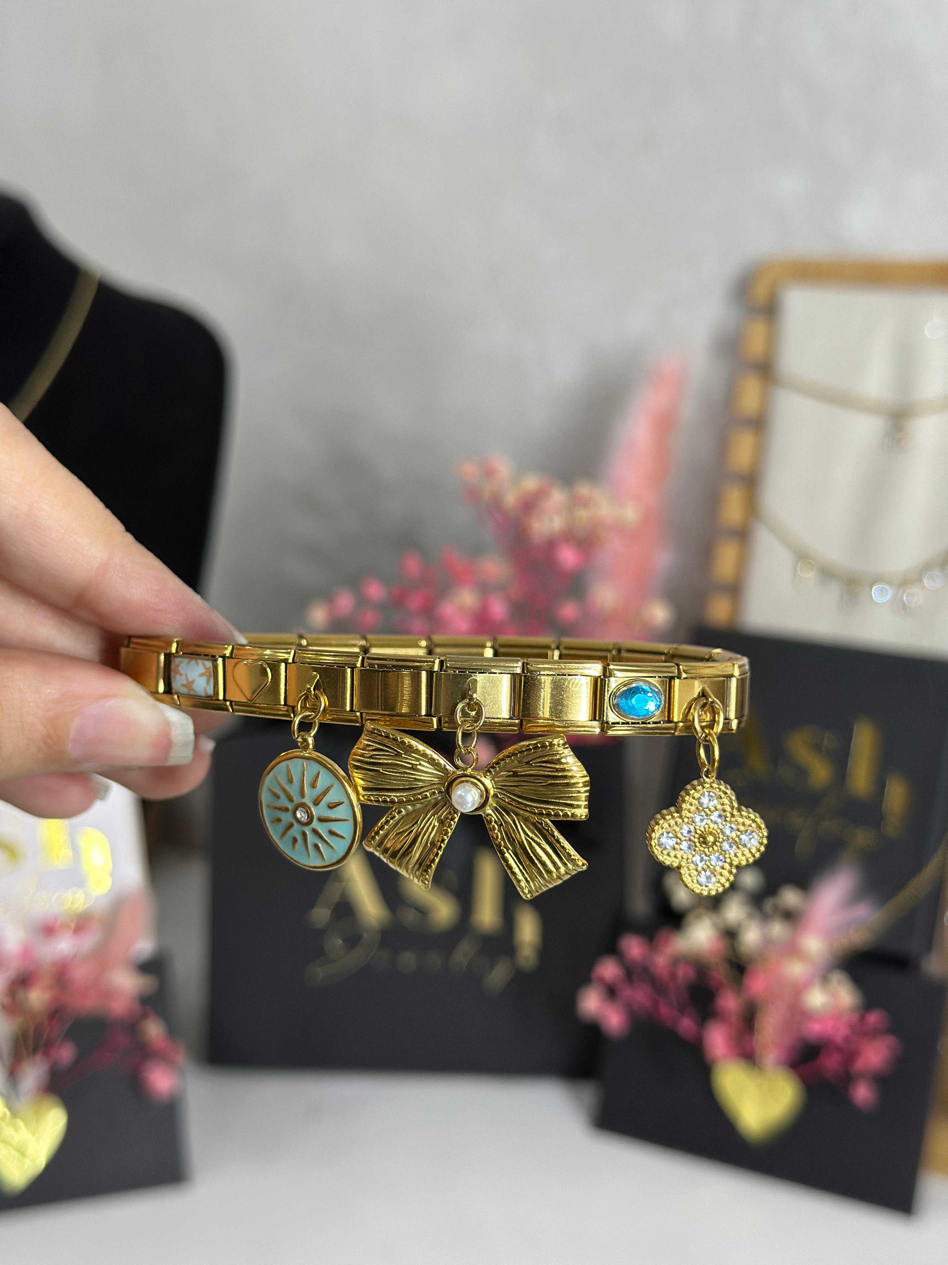 Italian bracelet Fiore di Perla