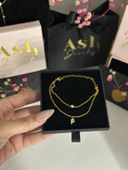 Gourmette initiale DINASTY