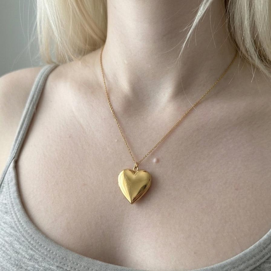 Collier initiale secret
