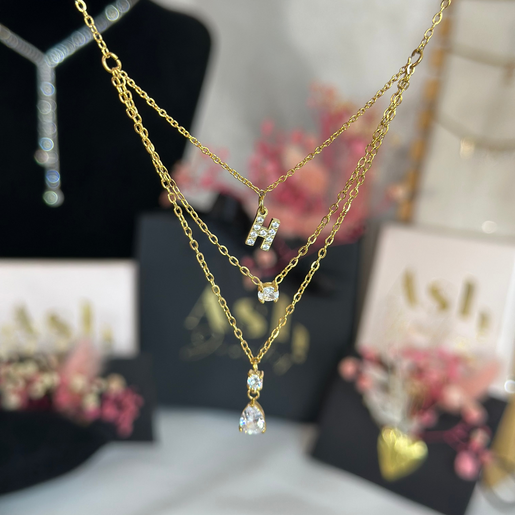 Collier initiale minel