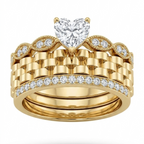 Bague Ensemble 3pieces LOVE