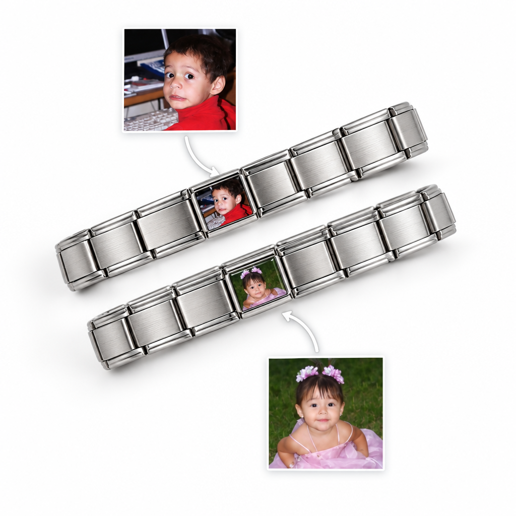 PACK-Photo ITALIAN BRACELET Couple
