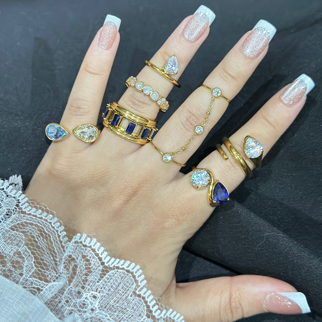 Bague Blue sky