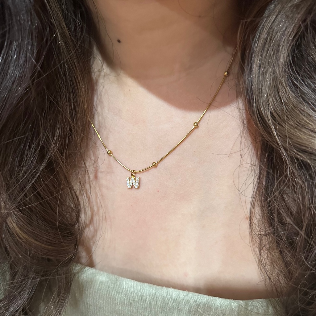 Collier initiale DELINESS