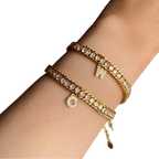 Gourmette initiale RIVIERE