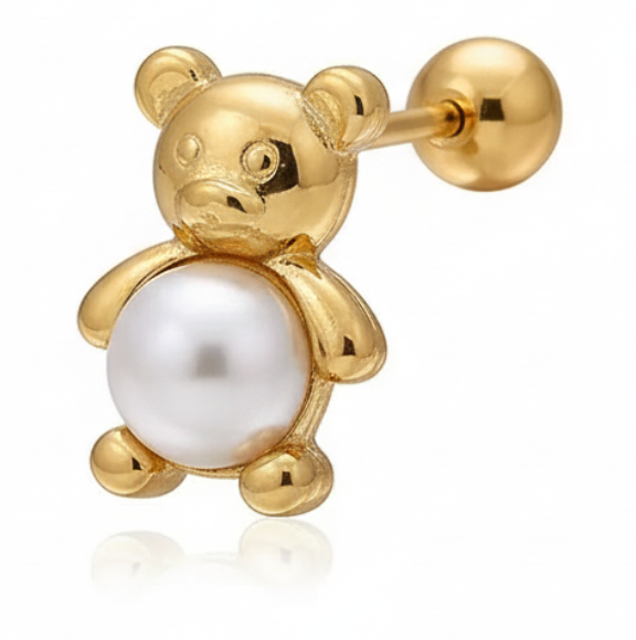 Bear Reed Piercing Piercing Bear β ASLI JEWELRY
