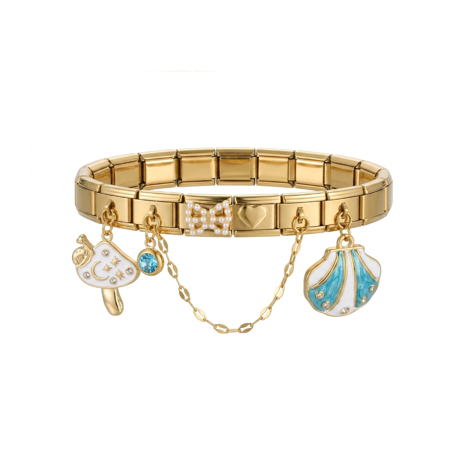 Italian bracelet Fiore di Perla