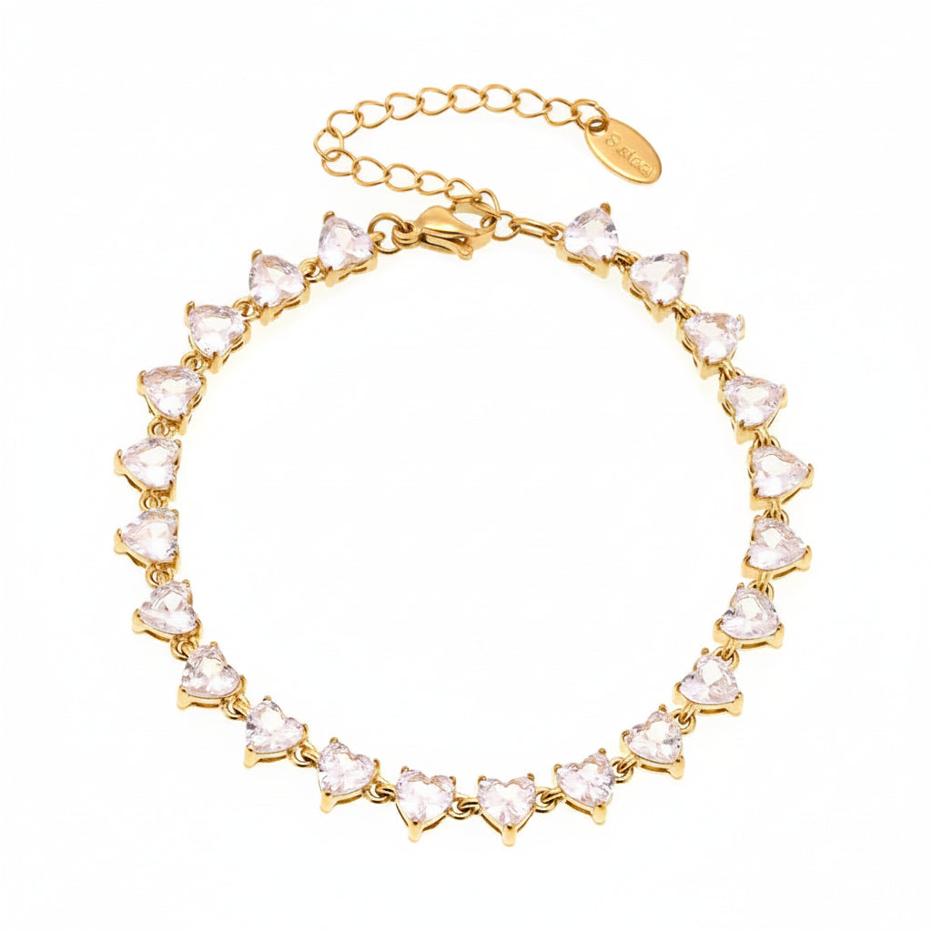 Bracelet Heart diamond