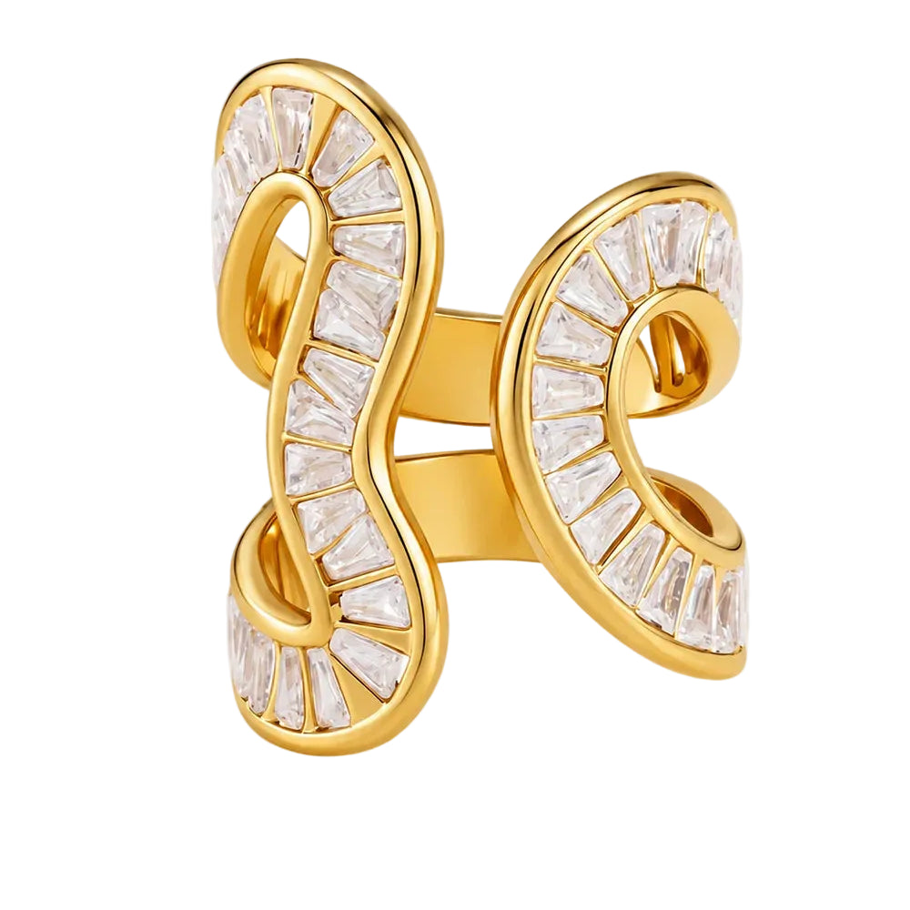 Bague full zircon-Cinan