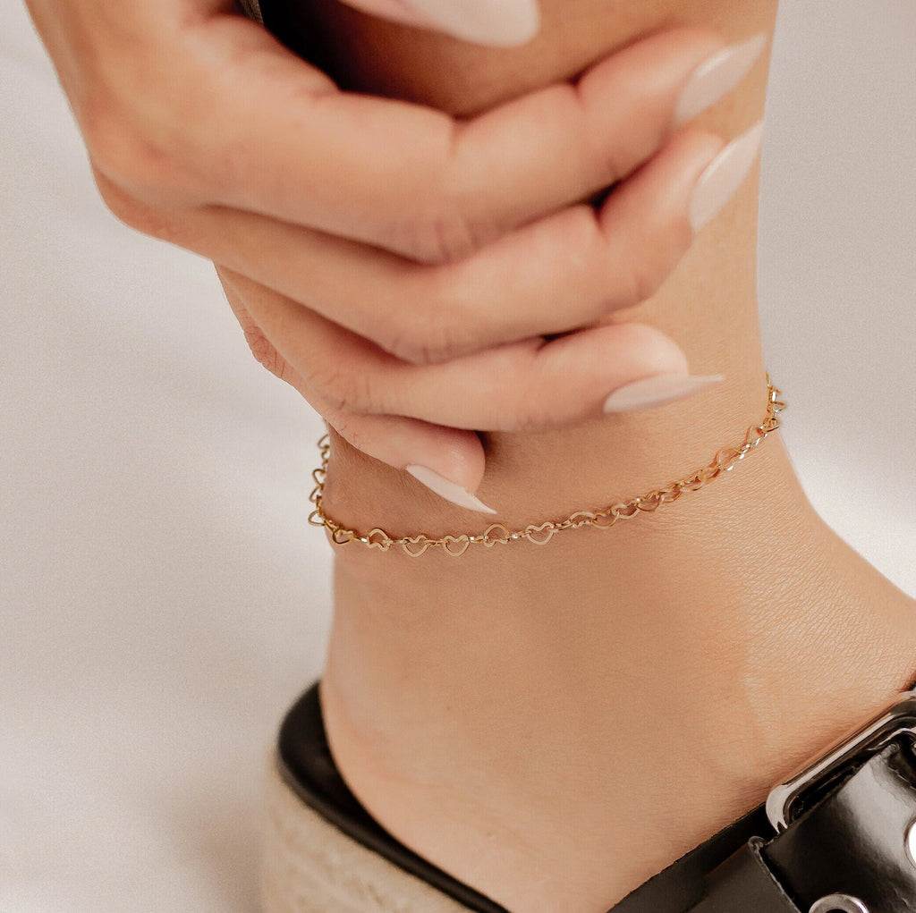 Chaîne de cheville LOVE