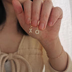 Boucles d'oreilles initiale-JULIA