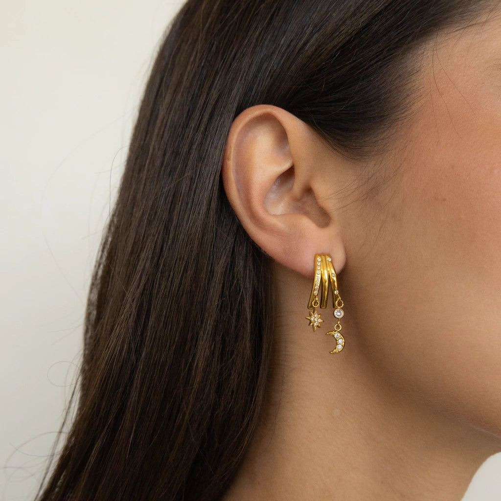 Boucles d'oreilles Charitina