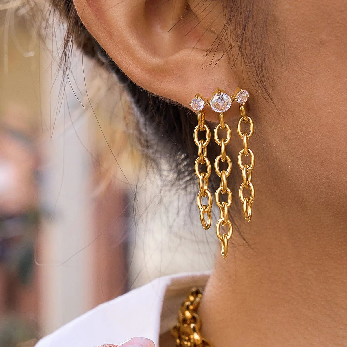Boucles d'oreilles Chloris