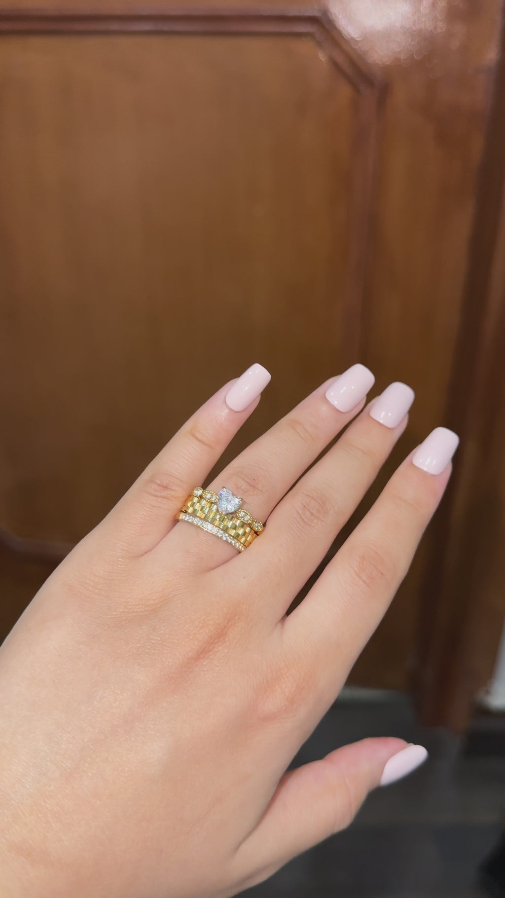 Bague Ensemble 3pieces LOVE