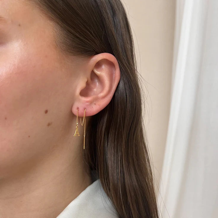 Boucles d'oreilles initiale-LOVELY